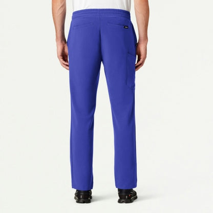 ULTRAlast M20001 Men's Rhodes Straight-Leg Scrub Pants Moon Blue