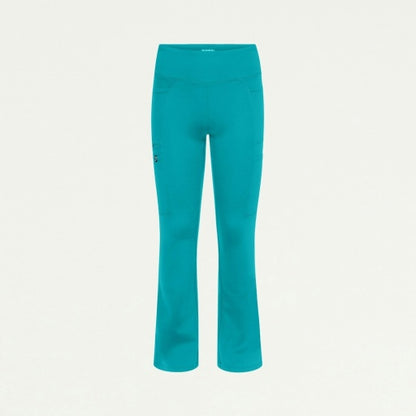 ULTRAsoft W40005 Women's Perri Yoga Scrub Pants Teal