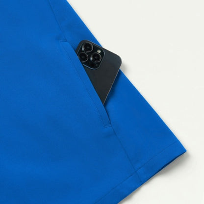 ULTRAlast M10002 Men's Platt 3-Pocket Scrub Top Royal Blue