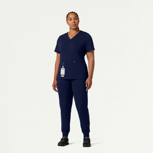 ULTRAsoft W40001 Women's Rubi Slim Scrub Joggers Midnight Navy