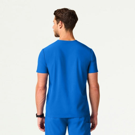 ULTRAlite M10013 Men's Bron 3-Pocket Scrub Top Royal Blue