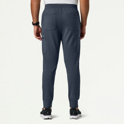 ULTRAsoft M40001 Men's Ollie Slim Cargo Scrub Joggers Carbon Gray