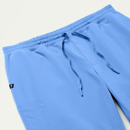 ULTRAlite M20023 Men's Rhodes 7-Pocket Scrub Pants Ceil Blue