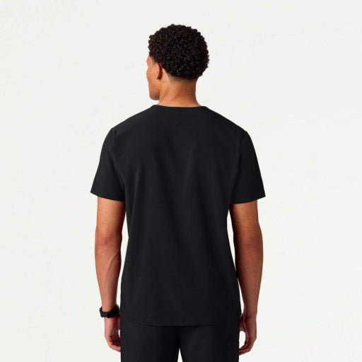 ULTRAlite M10025 Men's Holmes 1-Pocket Classic Scrub Top Black