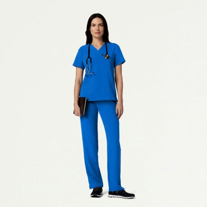 ULTRAlast W20001 Women's Xenos Knit-Waist Scrub Pants Royal Blue