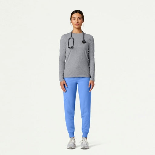Regenerative Organic Certified® Cotton W30002U Women's Regenx Cotton Underscrub Heather Gray