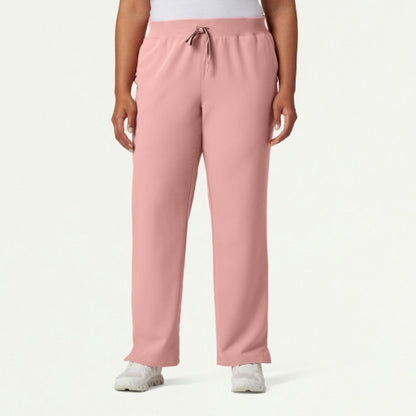 ULTRAlast W20001 Women's Xenos Knit-Waist Scrub Pants Mauve