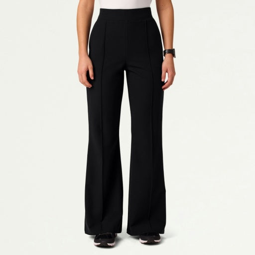 ULTRAlast W20033 Women's Kori Slim High-Waisted Scrub Pants Black