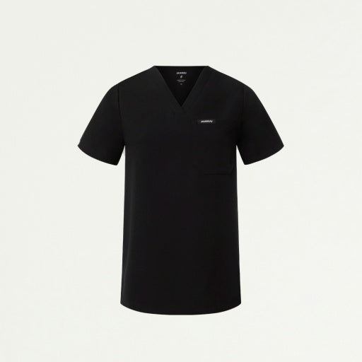 ULTRAlast W10001 Women's Rhena 1-Pocket Scrub Top Black
