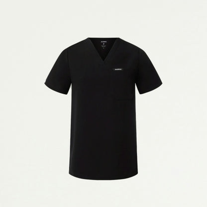 ULTRAlast W10001 Women's Rhena 1-Pocket Scrub Top Black