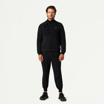 Hybrid Fleece M60016 Men's Cloud Hybrid Fleece Jacket Black