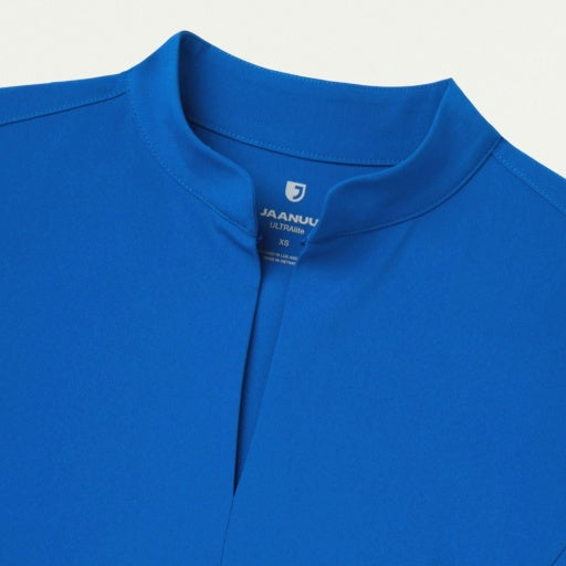 ULTRAlite W10039 Women's Aria Fit & Flare Scrub Top Royal Blue