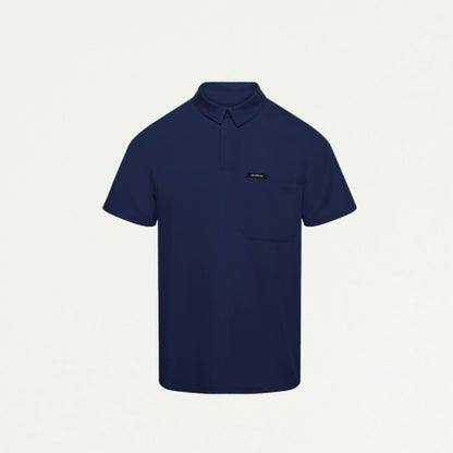 ULTRAlast M10005 Men's Calderon Polo Scrub Top Midnight Navy