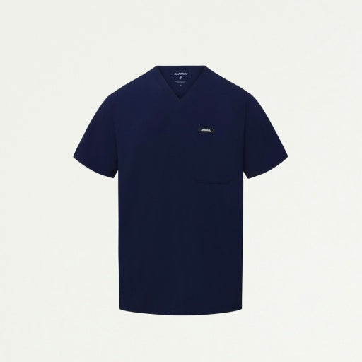 ULTRAlite M10004 Men's Holmes 1-Pocket Scrub Top Midnight Navy