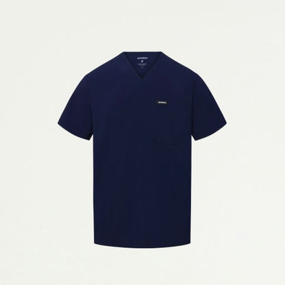 ULTRAlite M10004 Men's Holmes 1-Pocket Scrub Top Midnight Navy