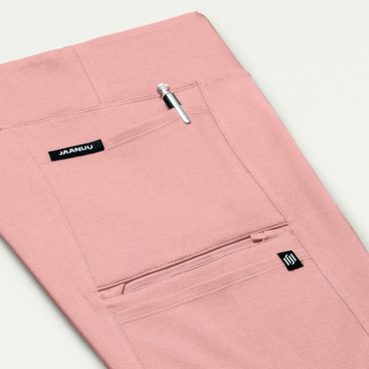 ULTRAsoft W40005 Women's Perri Yoga Scrub Pants Mauve