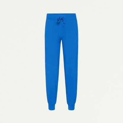 ULTRAlite W20037 Women's Silex 6-Pocket Slim Scrub Joggers Royal Blue
