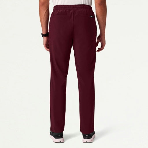 ULTRAlast M20023 Men's Rhodes 7-Pocket Scrub Pants Burgundy