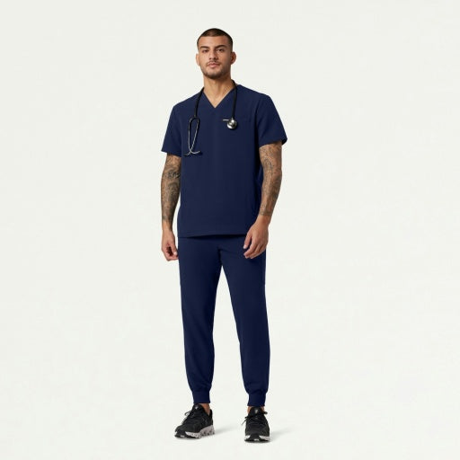 ULTRAlast M20002 Men's Osmo 8-Pocket Scrub Joggers Midnight Navy