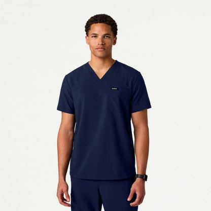 ULTRAlite M10025 Men's Holmes 1-Pocket Classic Scrub Top Midnight Navy