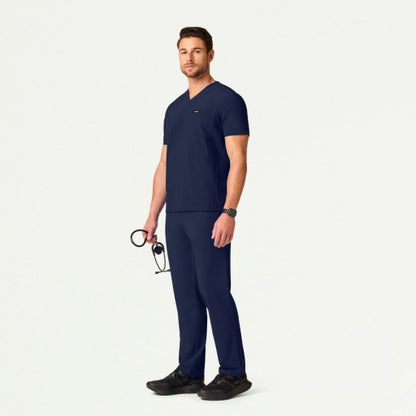 ULTRAlite M20016 Men's Rhodes Straight-Leg Scrub Pants Midnight Navy