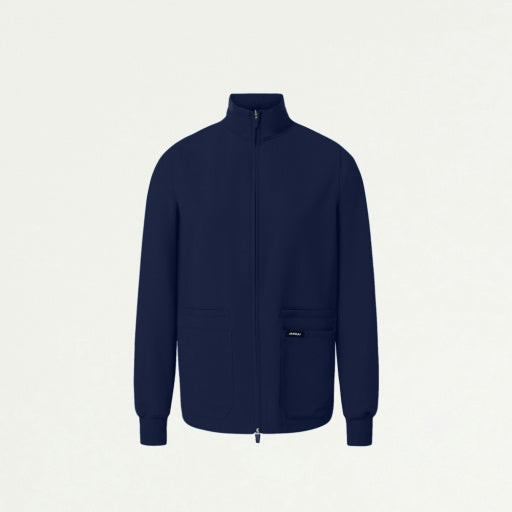 ULTRAlast W60001 Women's Ceri 6-Pocket Scrub Jacket Midnight Navy