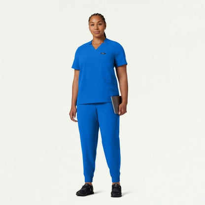 ULTRAlast W20002 Women's Neo Cargo Scrub Joggers Royal Blue