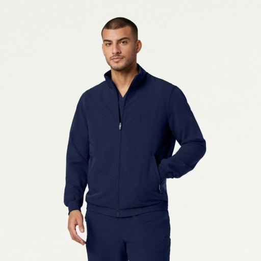 ULTRAlast M60001 Men's Wolfe 6-Pocket Scrub Jacket Midnight Navy