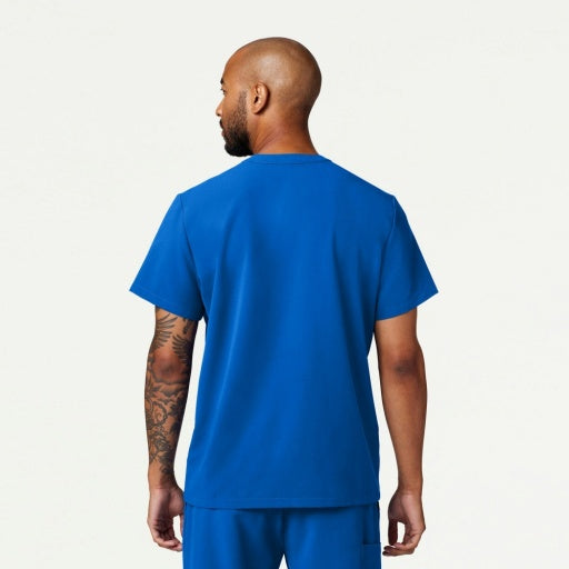 ULTRAlast M10003 Men's Reeve Henley Scrub Top Royal Blue