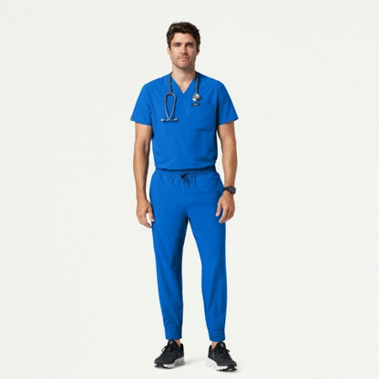 ULTRAlite M20004 Men's Powell Scrub Joggers Royal Blue