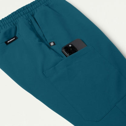 ULTRAlast M20006 Men's Rhodes Slim Scrub Joggers Caribbean Blue