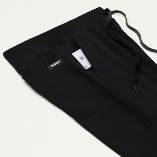 ULTRAlite W20036 Women's Xenos 5-Pocket Classic Scrub Pants Black