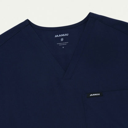ULTRAlite M10004 Men's Holmes 1-Pocket Scrub Top Midnight Navy