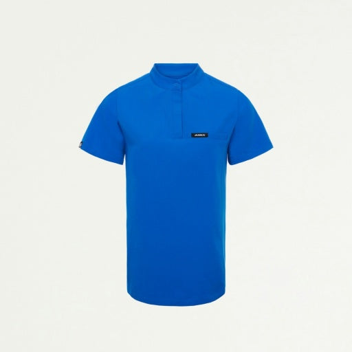 ULTRAlast W10006 Women's Savi Stand-Collar Scrub Top Royal Blue