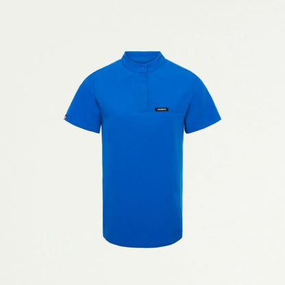 ULTRAlast W10006 Women's Savi Stand-Collar Scrub Top Royal Blue