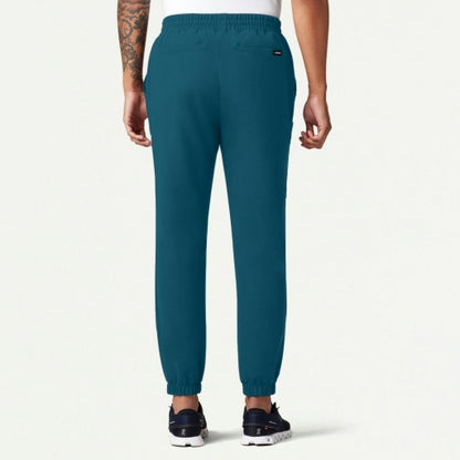 ULTRAlast M20006 Men's Rhodes Slim Scrub Joggers Caribbean Blue