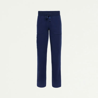 ULTRAlast W120001 Women's Xenos Cargo Knit Waist Scrub Pants Midnight Navy