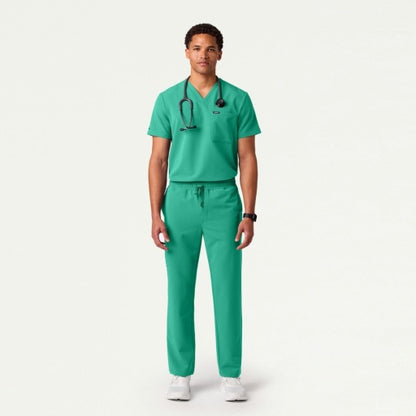 ULTRAlast M20001 Men's Rhodes Straight-Leg Scrub Pants Surgical Green