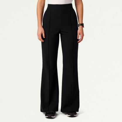 ULTRAlast W20033 Women's Kori Slim High-Waisted Scrub Pants Black
