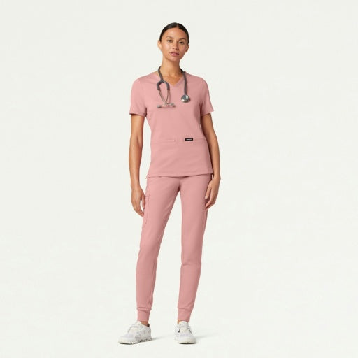 ULTRAsoft W30003 Women's Cesi Slim Scrub Top Mauve