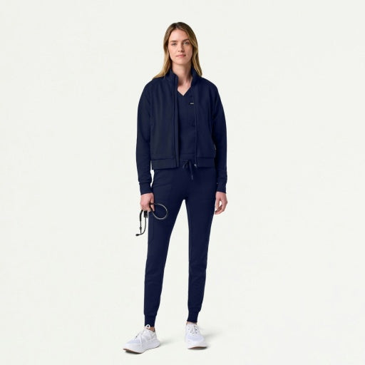 ULTRAsoft W60021 Women's Kya Bomber Jacket Midnight Navy