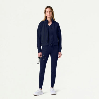 ULTRAsoft W60021 Women's Kya Bomber Jacket Midnight Navy