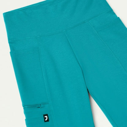 ULTRAsoft W40005 Women's Perri Yoga Scrub Pants Teal