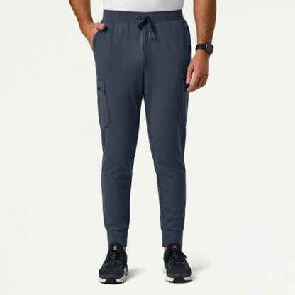 ULTRAsoft M40001 Men's Ollie Slim Cargo Scrub Joggers Carbon Gray