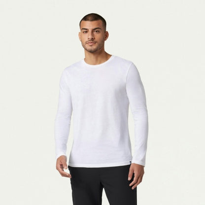 Regenerative Organic Certified® Cotton M30002U Men's Regenx Cotton Underscrub White