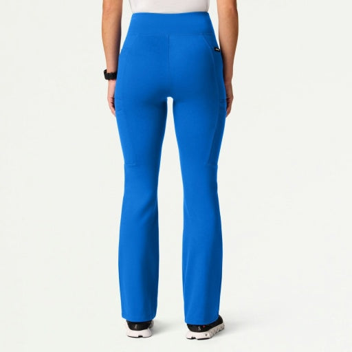 ULTRAsoft W40005 Women's Perri Yoga Scrub Pants Royal Blue