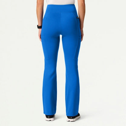 ULTRAsoft W40005 Women's Perri Yoga Scrub Pants Royal Blue
