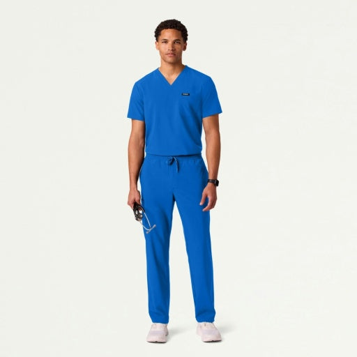 ULTRAlast M20023 Men's Rhodes 7-Pocket Scrub Pants Royal Blue
