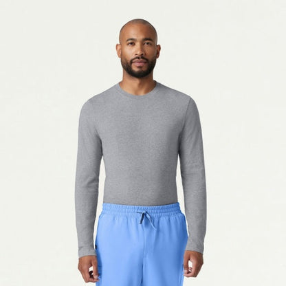 Regenerative Organic Certified® Cotton M30002U Men's Regenx Cotton Underscrub Heather Gray