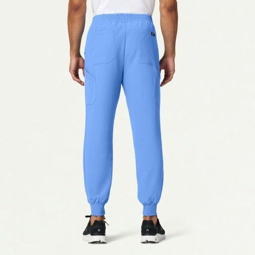 ULTRAlast M20002 Men's Osmo 8-Pocket Scrub Joggers Ceil Blue